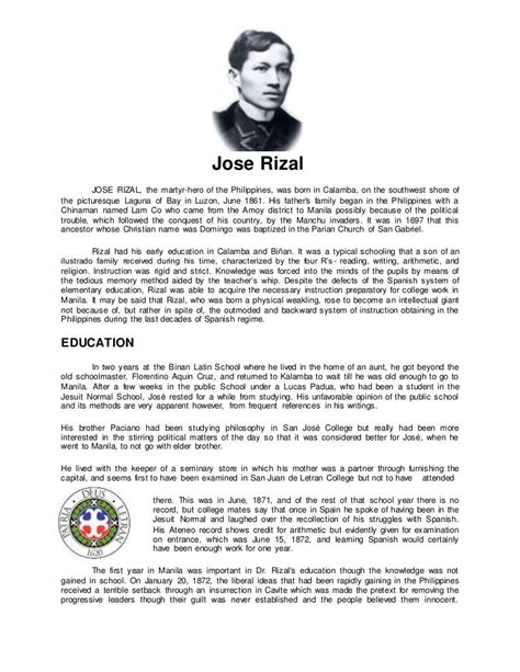 talambuhay ni rizal tagalog.